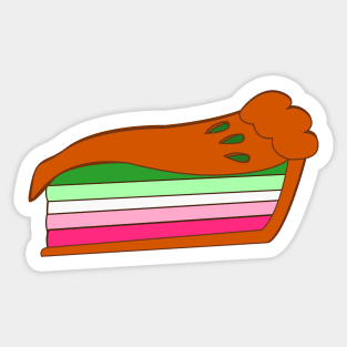 Pride Pie Sticker